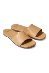 Beek Honeybird Square Toe Slide Sandal In Yellow