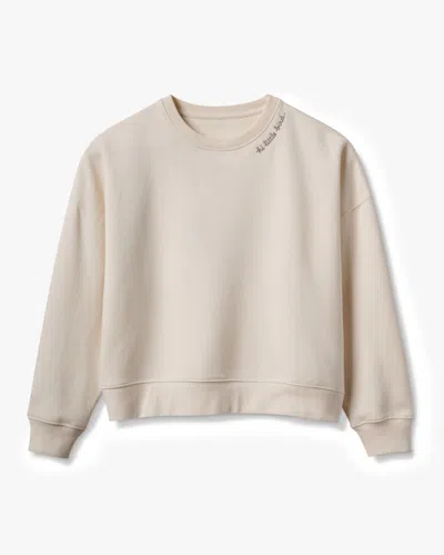 Beek Little Bird Sweatshirt In White
