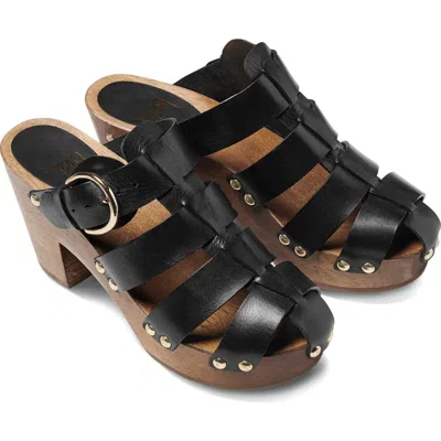 Beek Magpie Platform Clog In Black