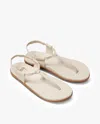 Beek Mango Leather Sandal In Animal Print
