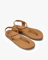 Beek Mango Leather Sandal In Brown