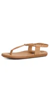 Beek Mango Leather Sandal In Brown