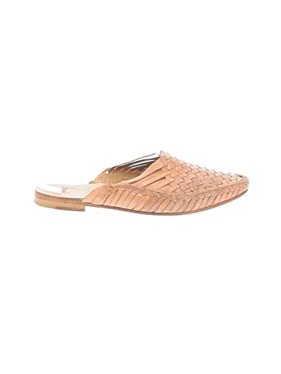 Pre-owned Beek Mule/clog In Tan
