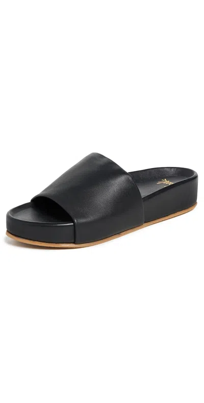 BEEK PELICAN SANDALS BLACK/BLACK