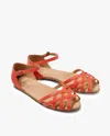 Beek Plover Sandal In Red