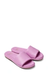 Beek Puffbird Slide Sandal In Lilac