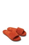 Beek Puffbird Slide Sandal In Papaya