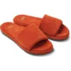Beek Puffbird Slide Sandal In Pumpkin