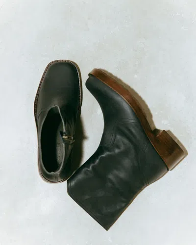 Beek Rider Boot - Black | Leanne Ford By , Leather