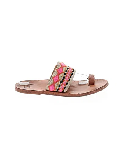 Pre-owned Beek Sandals In Pink