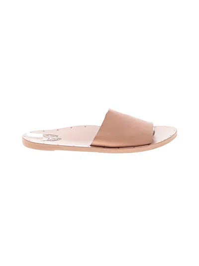 Pre-owned Beek Sandals In Tan