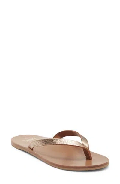 Beek Seabird Flip Flop In Brown