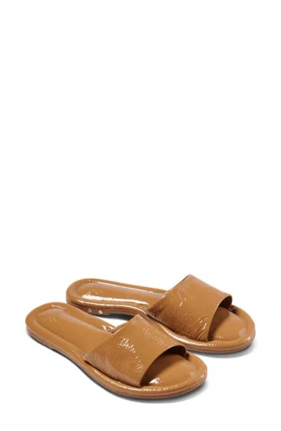 Beek Songlark Slide Sandal In Brown