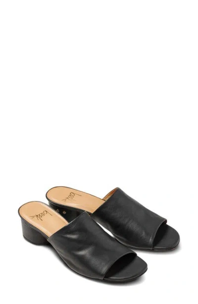 Beek Stilt Slide Sandal In Black