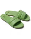Beek Sugarbird Slide Sandal In Green