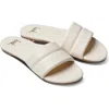 Beek Sugarbird Slide Sandal In Eggshell