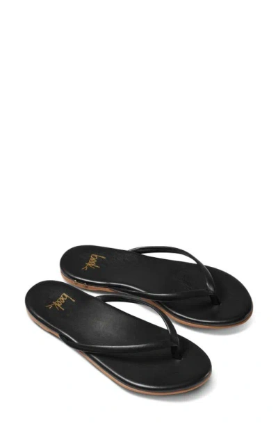 Beek Sunbeam Flip Flop In Black