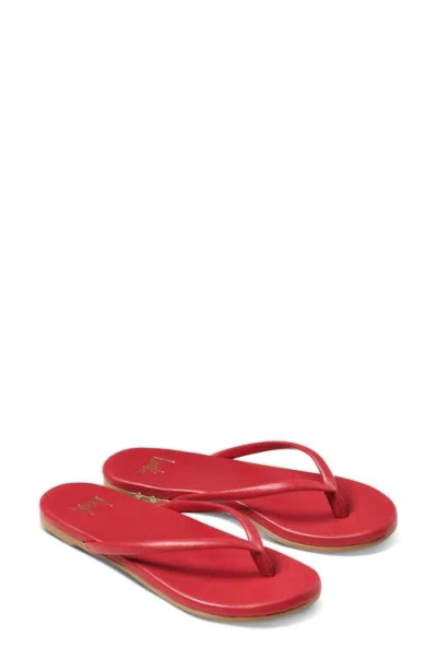 Beek Sunbeam Flip Flop In Red