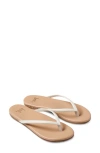 Beek Sunbeam Flip Flop In Vanilla