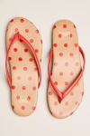 Beek Sunbeam Thong Sandals In Red