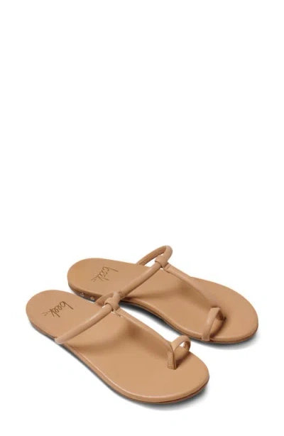 Beek Teebird Slide Sandal In Brown