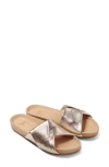 Beek Tori Slide Sandal In Gold/beach