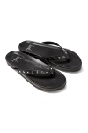 Beek Tringa Thong Sandals In Black