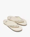 Beek Tringa Thong Sandals In White