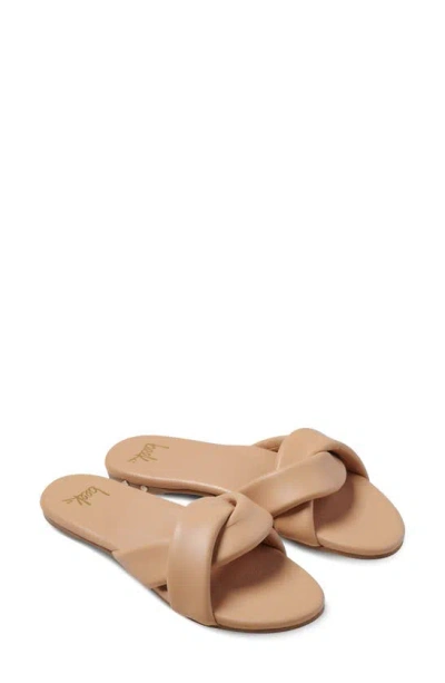 Beek Twistybird Slide Sandal In Beach