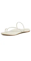 Beek Ula Toe-loop Sandals In White