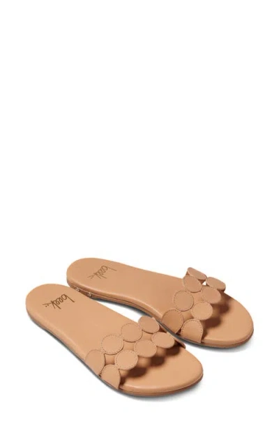 Beek Whirlybird Slide Sandal In Brown