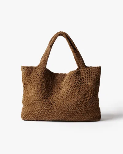 Beek Willet Woven Shoulder Bag - Chestnut | , Leather In Brown