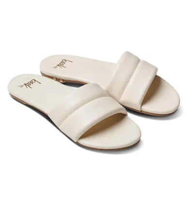 Beek Sugarbird Slide Sandal In White