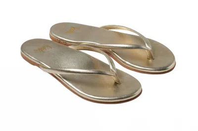 Beek Women's Sunbeam Flip Flop Sandals In Gold