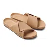 Beek Tori Slide Sandal In Beige