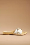 Beek Woodstar Clog Sandals In White