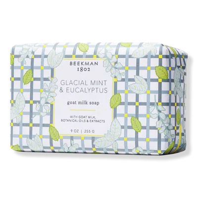 Beekman 1802 Goat Milk Soap With Botanical Oils & Extracts - Glacial Mint & Eucalyptus
