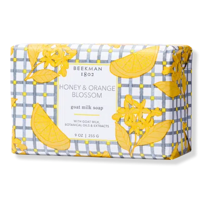 Beekman 1802 Goat Milk Soap With Botanical Oils & Extracts - Honey & Orange Blossom