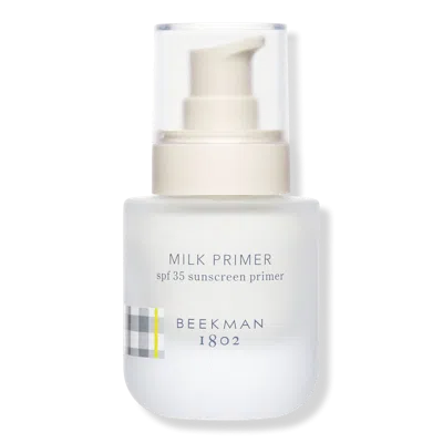 Beekman 1802 Milk Primer Spf 35 3-in-1 Daily Defense Sunscreen & Makeup Perfecter - 1.0 oz