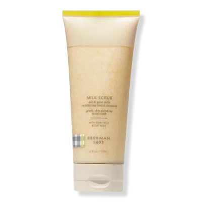 Beekman 1802 Milk Scrub Oat And Goat Milk Exfoliating Facial Cleanser - 6.0 oz