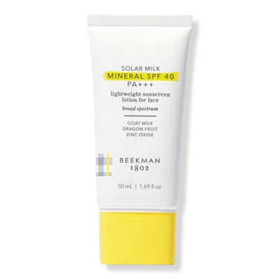 Beekman 1802 Solar Milk Mineral Spf 40 Pa +++ In White