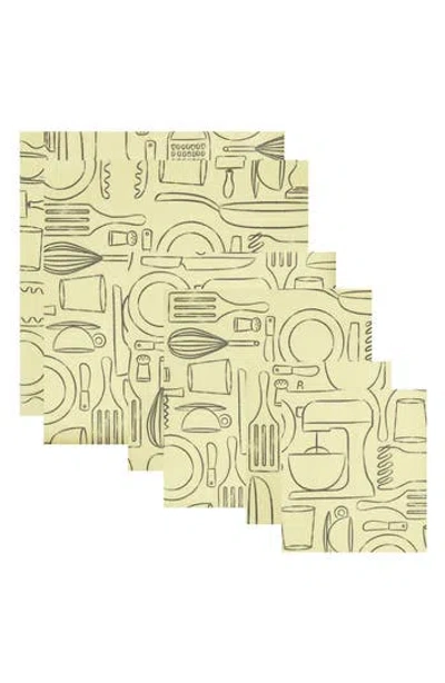 Bee's Wrap 6-pack Beeswax Food Wraps