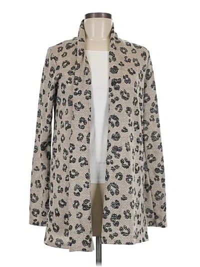 Pre-owned Beeson River Cardigan Sweater In Tan