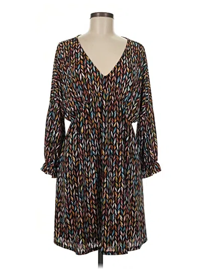 Pre-owned Beeson River Casual Dress In Black