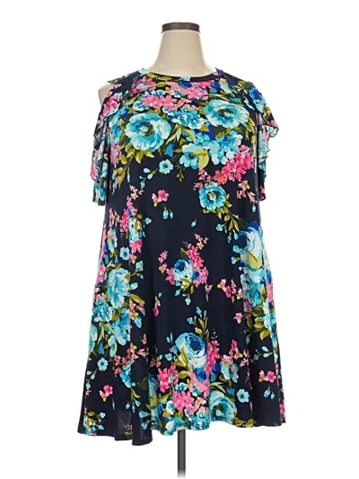 Pre-owned Beeson River Casual Dress In Blue