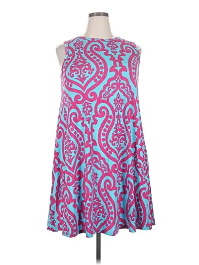 Pre-owned Beeson River Cocktail Dress In Blue