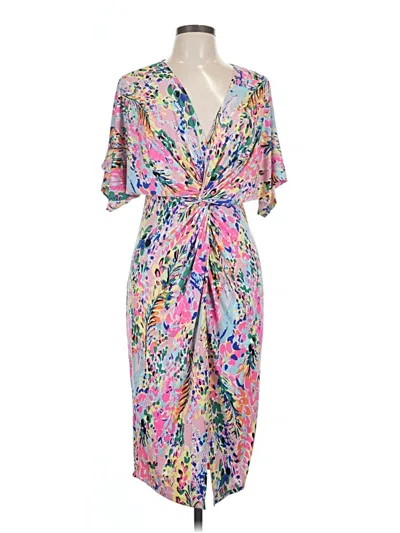 Pre-owned Beeson River Cocktail Dress In Pink