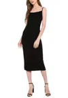 Beeson River Cowl Neck Dress In Black In Black