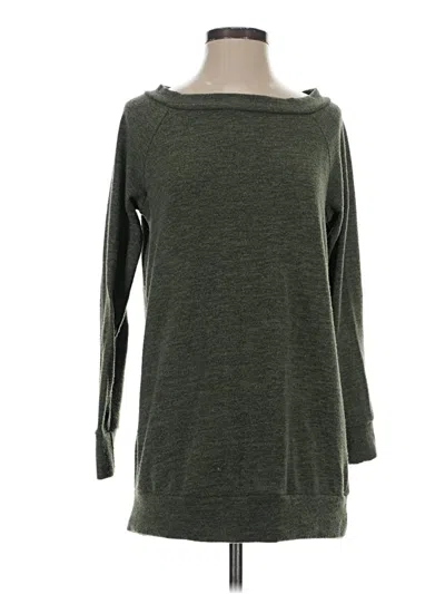 Pre-owned Beeson River Pullover Sweater In Green