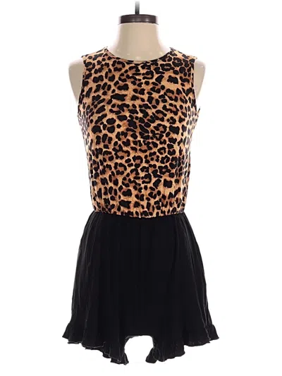 Pre-owned Beeson River Romper In Black